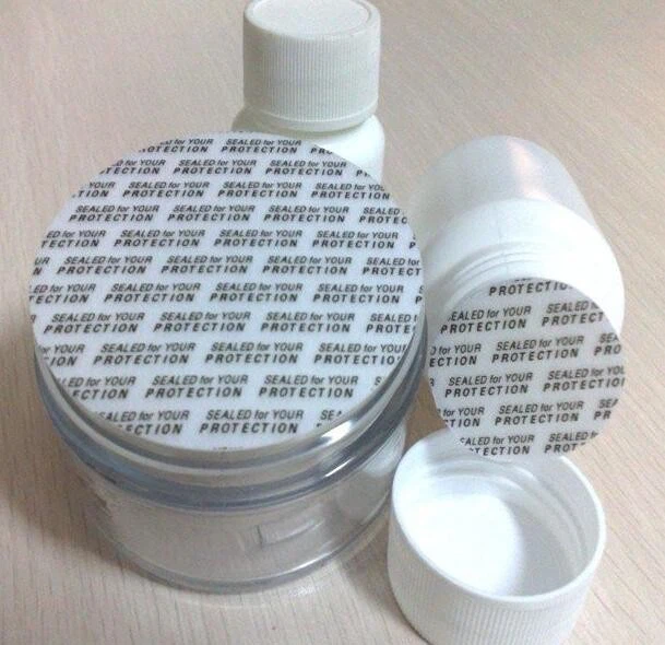 Custom High Quality Self Adhesive Pressure Sensitive Bottle Jar Cap Seal Foam Induction Liner